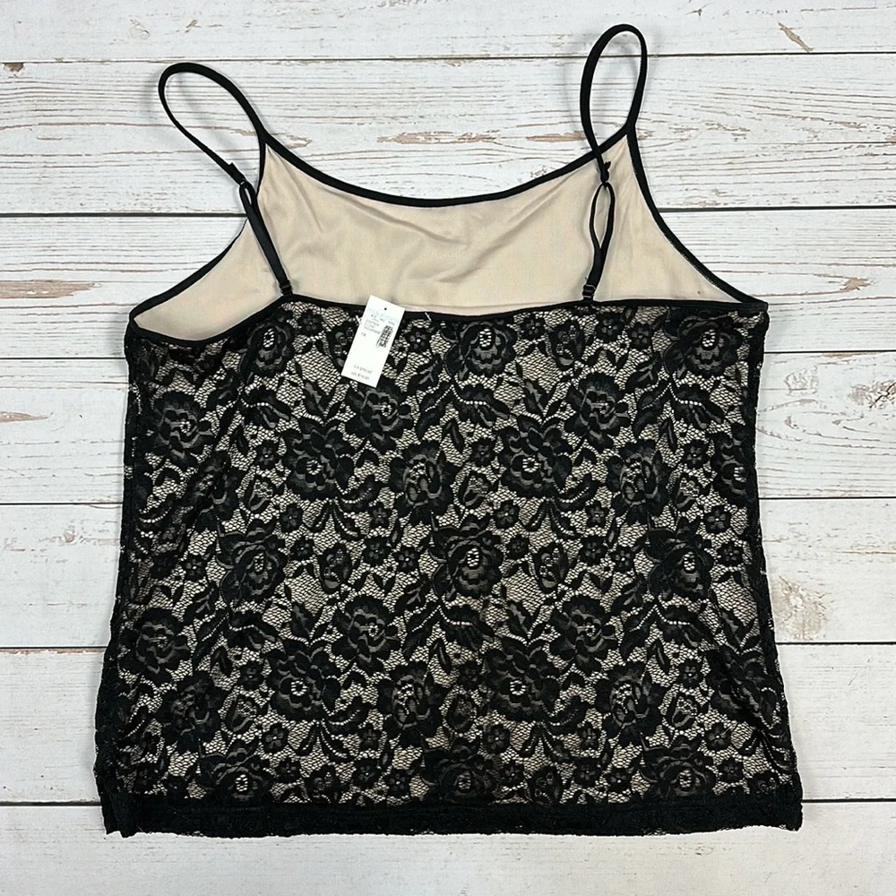 Maurice’s Black Lace Camisole, Sz 1X - Picture 2 of 5